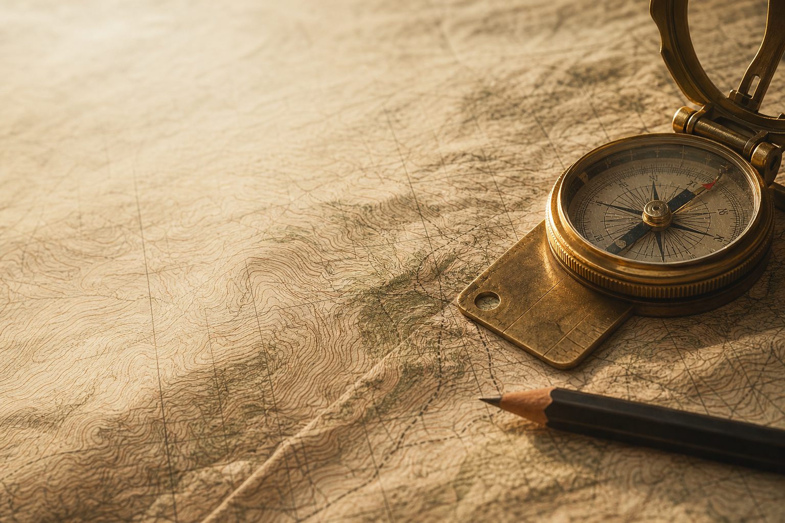 Rugged canyon terrain with layered ridgelines at golden hour — the landscape a topographic map grids into UTM squares